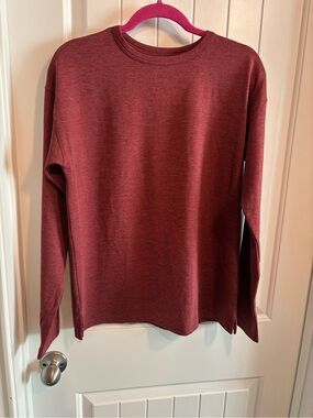 all in motion Childs Crewneck Shirt Burgundy Red